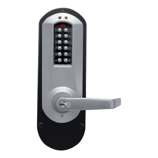 E-Plex 5000 Exit Trim, Winston Lever, 100 Access Codes, 3,000 Audit Events, Corbin Russwin 6-Pin LFI